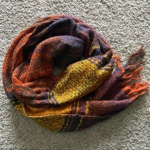 ZARA oversized blanket scarf